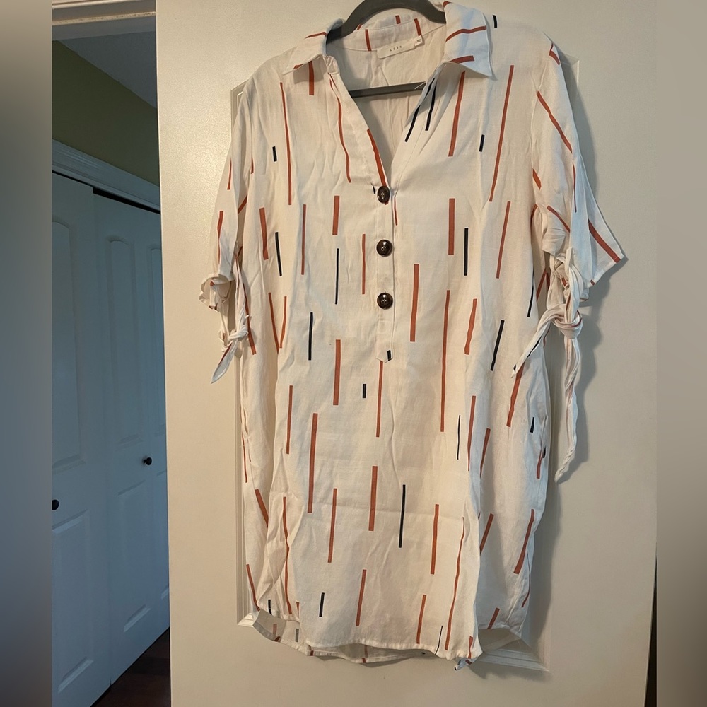 Lush Linen-Style Dress | L | $12 | Smoke Free Home